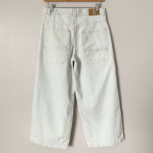 Free People We the Free Piper Wide Leg Jeans Bleach Bloom Women’s 27 $128 MSRP - Picture 5 of 15